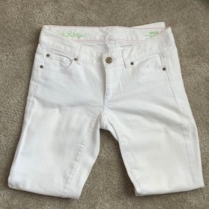 Lilly Pulitzer White Jeans